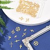 60Pcs 10 Styles 201 and 304 Stainless Steel Pendants STAS-FS0001-90-7