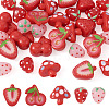 30Pcs 5 Styles Opaque Acrylic Beads MACR-TA0002-94-1