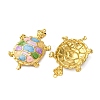 304 Stainless Steel Enamel Big Pendants X-STAS-L299-24G-03-2