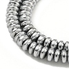 Electroplated Synthetic Non-Magnetic Hematite Beads Strands G-I360-C03-05-3