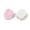 Plastic European Beads PL-CBA02CB-01U-2