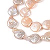 Natural Baroque Keshi Pearl Beads Strands PEAR-S018-02C-06-4