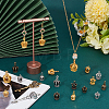 72Pcs 18 Styles Tibetan Style Alloy Pendants FIND-PH0061-87-5