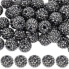 50Pcs Resin Rhinestone Beads RESI-PA0001-45A-1