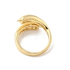 Brass Micro Pave Cubic Zirconia Cup Peg Ring Settings KK-B166-02G-3