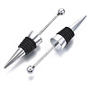 Aluminum Beadable Wine Stopper Blanks TOOL-X001-A-2
