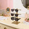 3-Tier 201 Stainless Steel Sunglasses Tower Display Stands ODIS-WH0086-221B-2