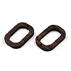 Natural Wenge Wood Pendants WOOD-T023-41-3