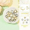16Pcs 201 Stainless Steel Huggie Hoop Earrings Findings STAS-FS0002-26D-3