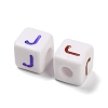 Opaque Acrylic Beads OACR-I022-01J-2