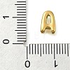 Ion Plating(IP) 304 Stainless Steel Slide Charms STAS-B075-37G-A-3