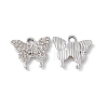 Alloy Rhinestone Pendants ALRI-K049-11H-2