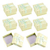 Square Paper Jewelry Ring Gift Boxes with Bowknot CON-TAC0010-80B-2