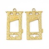 Ion Plating(IP) 304 Stainless Steel Pendants STAS-B031-10G-2