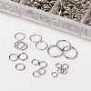 Iron & Brass Open Jump Rings IFIN-X0033-P-B-2