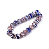 Handmade Millefiori Glass Rondelle Beads LA-N002-11A-2