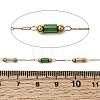 Handmade 304 Stainless Steel Glass Column Link Chains CHS-L032-14G-03-2
