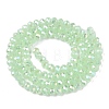 Electroplate Glass Beads Strands EGLA-A044-J4mm-B01-3