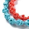 Synthetic Coral Carved Beads Strands CORA-M001-10-M-2