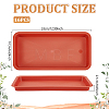 Plastic Planters Tray AJEW-WH0643-057-2