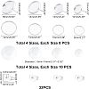 104Pcs DIY 304 Stainless Steel Stud Earring Making Kits DIY-UN0002-50S-4