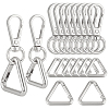 8Pcs Zinc Alloy Swivel Clasps FIND-GA0005-37P-1