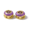 Rack Plating Brass Cubic Zirconia Beads KK-C007-15G-04-4