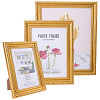 3Pcs 3 Styles Retro Resin Photo Frame Stand DJEW-WR0001-23-1