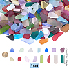 Frosted Glass Cabochons GLAA-GA0002-41-2