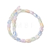 Electroplate Glass Beads Strands EGLA-P065-02A-01-2