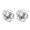 Alloy Flower Stud Earrings for Women EJEW-U028-14P-2