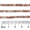 Natural Sunstone Beads Strands X-G-L597-C01-01-4