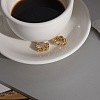 Twist 304 Stainless Steel Hoop Earrings for Women SA-CBA0E8A-05G-1