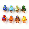 Handmade Lampwork Bumpy Beads LAMP-T022-02A-01-2