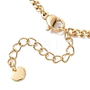 3MM 304 Stainless Steel Curb Chain Bracelet Making AJEW-JB01464-02-4