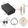 DIY Gemstone Necklace Making Kit DIY-FS0003-58-5