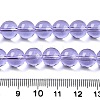 Transparent Glass Beads Strands GLAA-T032-T10mm-01-2