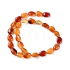 Natural Red Agate Beads Strands G-K357-A09-01-3