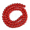 Dyed Shell Pearl Beads Strands BSHE-XCP0001-09-2