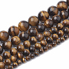Natural Tiger Eye Beads Strands X-G-S333-10mm-001-2