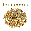150Pcs 10 Style Tibetan Style Alloy Tube Bails FIND-DC0004-78-8