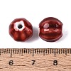 Vintage Porcelain Corrugated Beads PORC-N013-11P-3