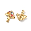 304 Stainless Steel Rhinestone Pendants STAS-L308-01G-2