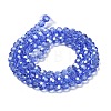 Transparent Glass Beads EGLA-A035-T6mm-B14-2