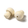 Natural Wood Beads WOOD-Q048-02A-2