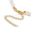Acrylic Imitation Pearl Beaded Necklaces for Women NJEW-JN04133-6