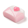 Opaque Resin Cabochons RESI-C032-01G-3