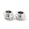 Rack Plating Alloy European Beads PALLOY-P289-32P-2