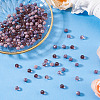 200Pcs 4 Colors Electroplate Glass Beads Strands EGLA-TA0030-09B-5