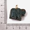 Natural Indian Agate Carved Pendants G-H357-01G-11-3